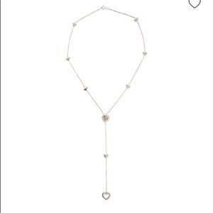 Tiffany & Co.  Vintage heart lariat necklace